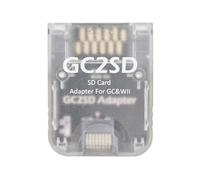 Laroal Adaptateur de Carte mémoire pour Lecteur de Carte TF GC2SD Lecteur de Carte SD GC2SD pour NGCWII