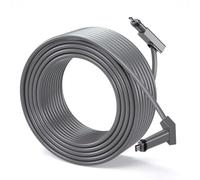 Laroal Câble Starlink 33FT/10M Câble pour câble de remplacement satellite rectangulaire Starlink V2 Étanche Prend en charge le transfert de données 1200 Mbps