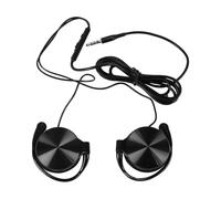 Laroal Casque Filaire à Clip avec Microphone et contrôleur d'appel pour téléphones, lecteurs de Musique et tablettes (Interface Unique 3,5 mm)