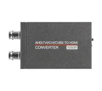 Laroal Convertisseur AHD/TVI/CVI/CVBS vers HDMI, convertisseur de Signal de caméra, Adaptateur vidéo 1080p, adapté aux centres commerciaux, à la Maison et aux transports