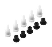Laroal Ensemble de 5 pièces de reniflard de réservoir de Carburant, clapet Anti-Retour d'échappement, équilibreur de tronçonneuse pour 4500 5200 5800 45cc 58cc 52cc