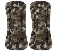 Laroal Lot de 2 Coussinets d'épaule pour Gilet Tactique, Rembourrage Respirant avec Doublure antidérapante, Absorbant Les Chocs, en Couleur Camouflage, Taille 8,3 x 3,3 x 0,8 Pouces