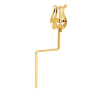 Laroal Pupitre de Saxophone doré pour Saxophone Alto, Support de partitions, Pince Pratique pour Saxophone Lyre, Convient pour Saxophone Alto et Saxophone ténor
