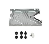 Laroal Support de Cage de Disque Dur en métal pour hôte P4 Slim Support de Disque Dur de Remplacement pour Console P4 Slim Montage sécurisé pour Mise à Niveau du Stockage