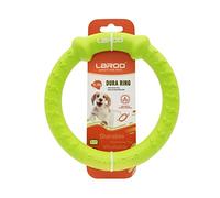 LaRoo Jouet pour Chien Dog Disc, Disque de Lancer Durable pour Chiens forts pour Petits, Moyens et Grands Chiens, Sport, Exercice, Activité et Jeux de Plein air (Vert, Petit-18CM)