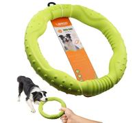 LaRoo Jouets pour chiens à mâcher agressifs, disque volant flottant pour chien, jouets interactifs pour chien, jouet anneau pour chien, jouet pour chien à tirer, jouets amusants pour chien, jouets de