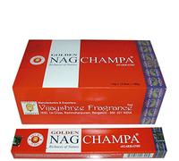 Laroom Boîtes d'encens Golden Nag Champa Mélange Multicolore 22 x 12,5 x 6,3 cm 12 boîtes