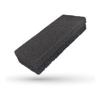 LaRosa PUMICE SPA Éponge Ponce Double Face - Noire avec Deux Textures