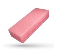 LaRosa PUMICE SPA Éponge Ponce Double Face - Rose avec Deux Textures