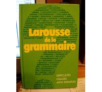 Larousse de la grammaire