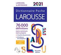 Larousse de poche 2021