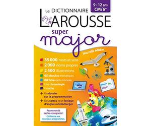 Larousse dictionnaire Super major 9/12 ans