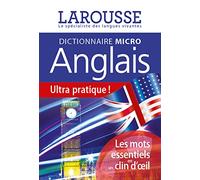 Collectif – Larousse Micro Anglais : Le plus petit dictionnaire d'anglais – Broché