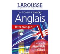 Larousse Micro Anglais Le plus petit dictionnaire d'anglais - Collectif - Larousse - broché - Dictionnaire et encyclopédie