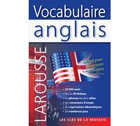 Collectif Larousse – Vocabulaire anglais – Méthode de langue – Broché