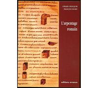 L'arpentage romain - Gérard Chouquer - Errance - broché - Etude