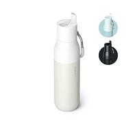 LARQ Bottle Flip Top 500ml - Bouteille isolée en acier inoxydable | Thermos, sans BPA | Garde les boissons froides et chaudes, Granite White