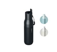 LARQ Bottle Flip Top 500ml - Bouteille isolée en acier inoxydable | Thermos, sans BPA | Garde les boissons froides et chaudes, Obsidian Black