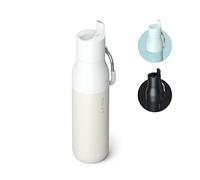 LARQ Bouteille Flip Top 740ml - Bouteille isolée en acier inoxydable | Thermos, sans BPA | Garde les boissons froides et chaudes, Granite White