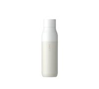 LARQ Bouteille PureVis 500ml - Bouteille d’eau auto-nettoyante et isotherme en acier inoxydable avec purificateur UV et design primé | Réutilisable et pratique pour les voyages, Granite White