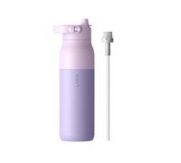 LARQ Bouteille Swig Top 1 L -Bouteille à large goulot en acier inoxydable à isolation sous vide | Garde l’eau froide | Bouteille d’eau réutilisable pour le sport et les voyages | Luberon Lavender