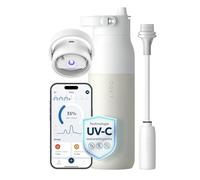 LARQ PureVis 2 680ml - Gourde Auto-Nettoyante et Filtrante UV - Suivi d'Hydratation via App - Acier Inoxydable Isolé - Garantie 2 Ans