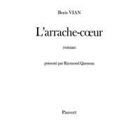 L'Arrache-coeur - Boris Vian - Pauvert - broché - Roman
