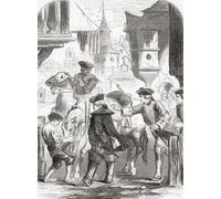 L'arrestation du duc de Belle-Isle par les Anglais lors d'un voyage de Cassel à Berlin en passant par Elbingerode (moderne Wernigerode) en 1741. Charles Louis Auguste Fouquet 1684 1761. Général et