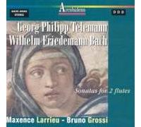 Larrieu - Telemann/WF BachSons.2 Flu [Import]
