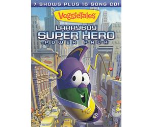 Larryboy Superboy Super Hero Power Pack