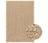 Larryhot Tapis 120x170 cm aspect jute intérieur et extérieur,choix idéal pour la décoration de la maison Vous n'aurez plus à vous soucier de la saleté et de la poussière grâce à ce tapis, qui crée une
