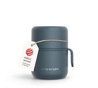 LARS NYSØM Boîte Alimentaire Isotherme en Inox 350ml - Récipient Hermétique | Boite Repas pour Plats Chauds - 9h Chaud 12h Froid - Récipient à Large Ouverture pour Soupe Bureau Voyage - Boite Isotherme