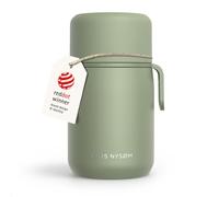LARS NYSØM Boîte Alimentaire Isotherme en Inox - Récipient Hermétique pour Repas Chauds ou Froids, Thermos à Large Ouverture pour Soupe, Bureau & Voyage (Sage Green, 700ml)