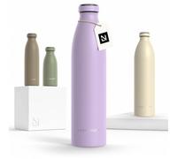 LARS NYSØM Gourde INOX 1000ml | 1L Bouteille d’eau isolée | Gourde étanche pour Le Sport, la Bicyclette