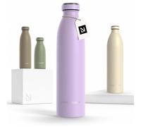 LARS NYSØM Gourde INOX 750ml | 0.75L Bouteille d’eau isolée | Gourde étanche pour Le Sport, la Bicyclette