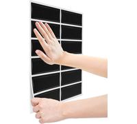 LARS360 1m² 10 pièces 3D stickers pour carrelage, DIY stickers pour carrelage mural Feuilles décoratives autocollantes, carreaux adhésifs pour cuisine et salle de bain, design de carrelage B