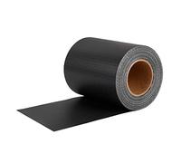 LARS360 35m x 19cm PVC Paravent Brise Vue visuelle Protection Vent Soleil Protection Résistant aux intempéries Lanière pour palissade Cloture Balcon, Couleur Anthracite