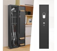 LARS360 Armoire à armes, à munitions, armoire à armes longues, coffre-fort max. 5 armes longues, avec casier à chiffres, 2 clés et matériel de fixation