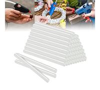 LARS360 Bâtons de colle chaude 11 x 200mm Transparent Baton De Colle Chaud Recharge Pour Pistolet, pour Projets Bricolages, Réparations Rapides dans Maison & Bureau, 2KG ca. 100pcs