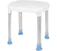 LARS360 Chaise de baignoire Chaise de douche Tabouret de bain Tabouret de douche 150kg Hauteur réglable Siège de douche en aluminium Antidérapant pour personnes âgées