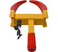 LARS360 Griffe de stationnement Griffe de roue Antidémarrage voiture Réglable Griffe de pneu Portable Protection antivol pour voiture Voiture Caravane Remorque Antivol universel avec serrure de sécuri