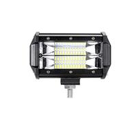 LARS360 Lot de 2 projecteurs supplémentaires LED 72 W - Phare de travail - 10800 lm - 10-30 V - 6000 K - Étanche IP67 (2 x 72 W)