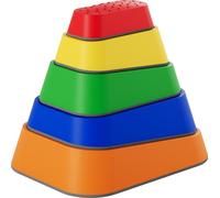 LARS360 Pierres d'équilibre pour enfants - Set de 5 pièces pour développer l'équilibre, la motricité et la coordination, idéal pour des jeux créatifs avec des collines et des élévations, pour garçons