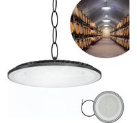 LARS360 Projecteur pour hall 200W LED IP65 - Plafonnier industriel High Bay, Projecteur pour atelier, entrepôt, éclairage commercial, éclairage de hall