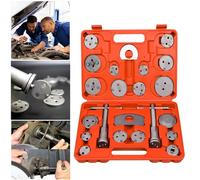 LARS360 Set de 23 Repousse Piston pour étrier de Frein, Coffret Repousse Piston d'étriers de Freins, pour Remplacement de Disque Outil et Adaptateurs pour Retrait du Cylindre