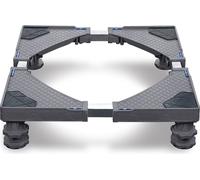 LARS360 Socle pour machine à laver Socle pour machine à laver Socle pour réfrigérateur Socle pour soubassement Réglable - 4 pieds