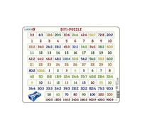 Larsen AR9 Puzzle mathématique: Division, édition Neutre, Puzzle Cadre avec de 58 pièces