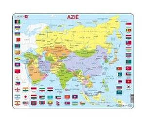 Larsen carte maxi puzzle : Azië 70 pièces Multicolore G