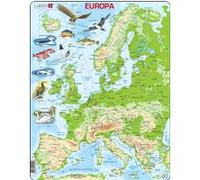 Larsen casse-tête Maxi Géographie : Europa87 pièces Multicolore G