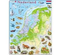 Larsen casse-tête Maxi Géographie : Nederland 68 pièces Multicolore G